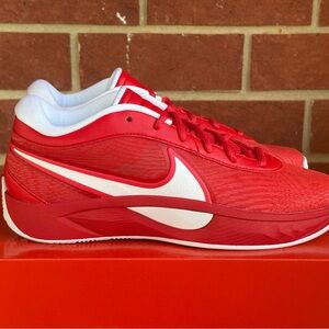 New Nike Giannis Freak 6 Team Red Size 6.5 Mens Basketball Sneakers Shoes